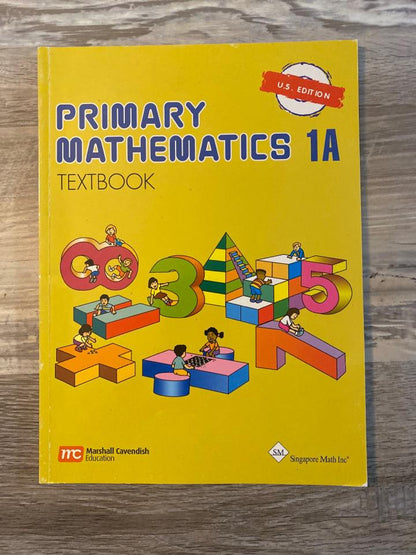 Singapore Primary Mathematics 1A Textbook — additional copy