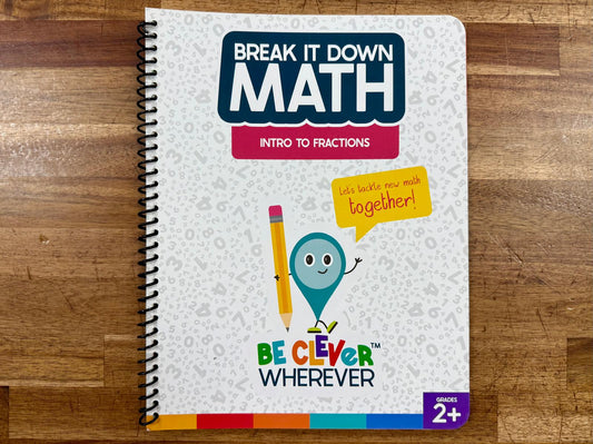 Break It Down Intro to Fractions Reference Book