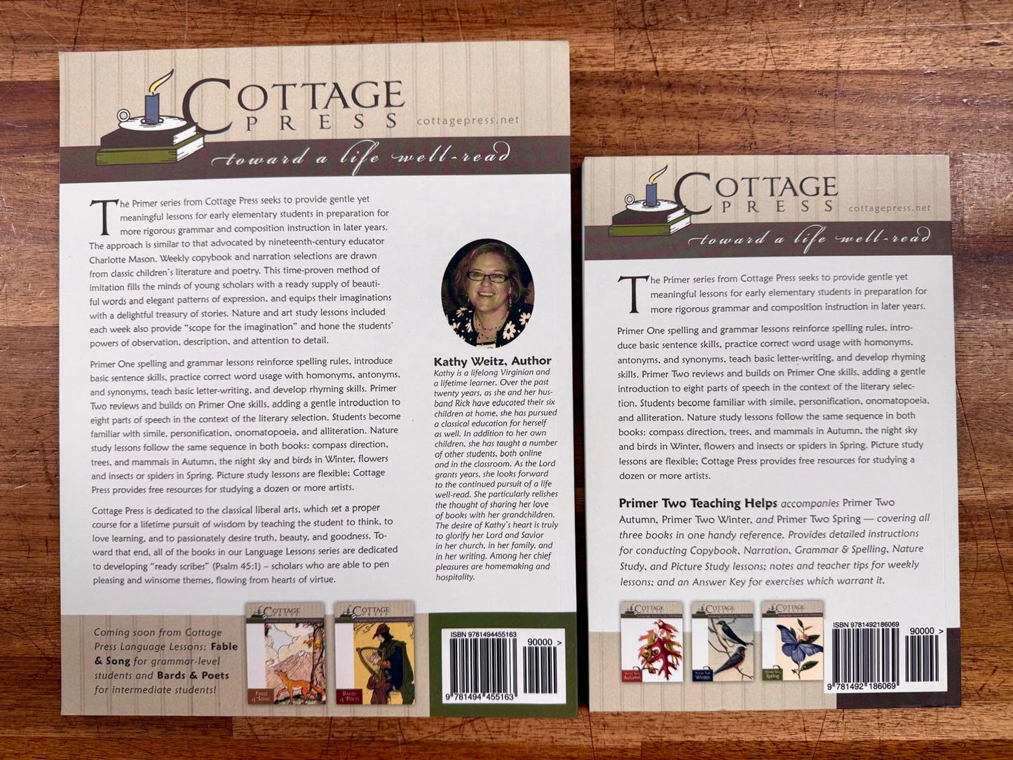 Cottage Press Primer Two Complete Set