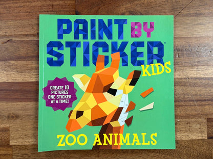 Paint by Sticker Kids - Zoo Animals