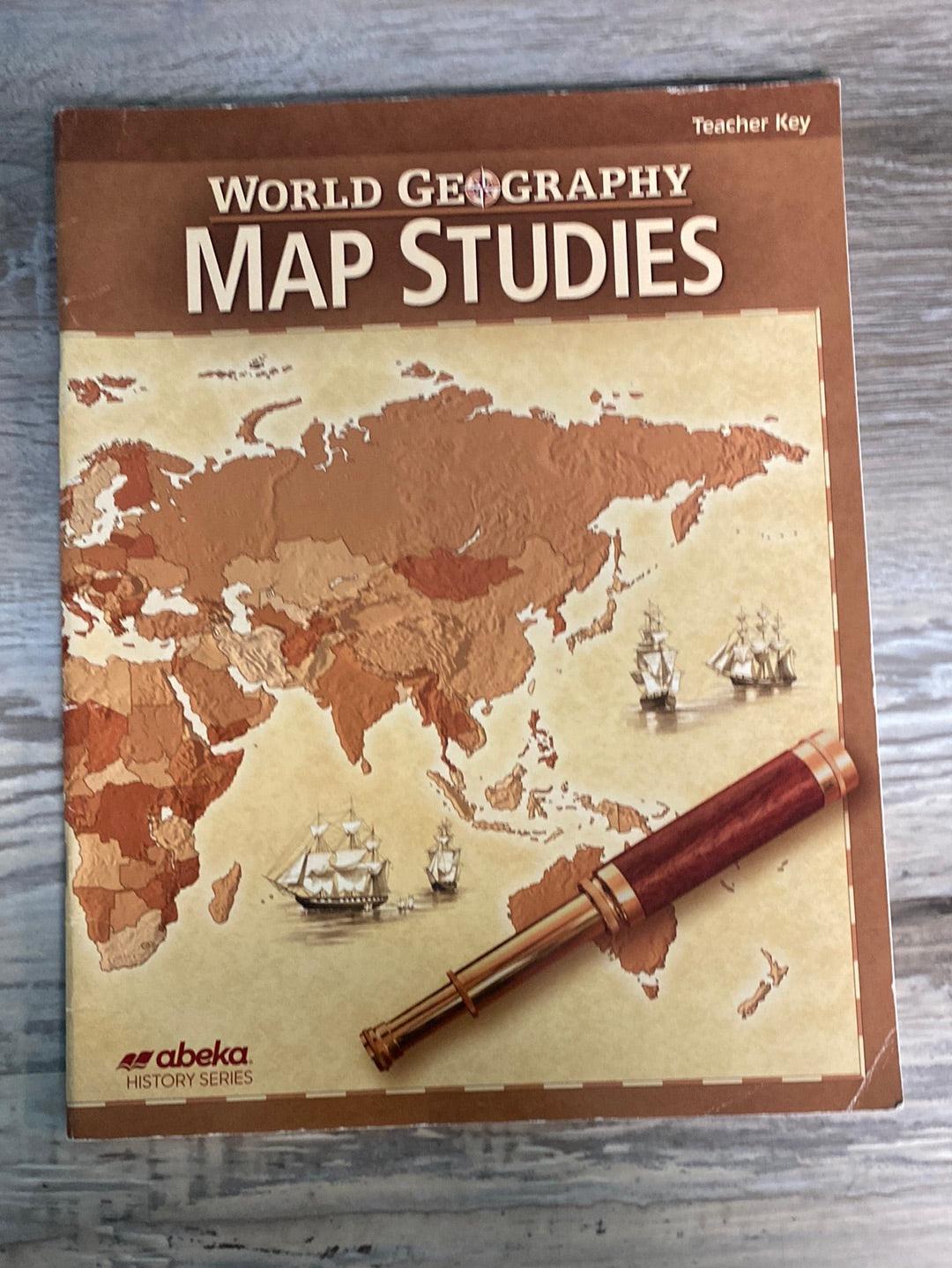 Abeka World Geography 2nd Map Key