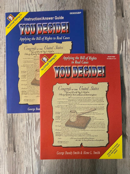 You Decide!: Applying the Bill of Rights to Real Cases: Student + Teacher