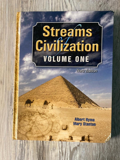 Streams of Civilization Volume One Text & Test 3rd