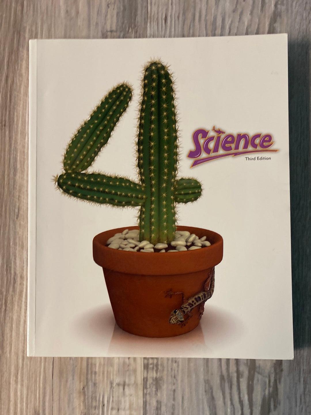 BJU Science 4 Text, Test, Activity 3rd Ed.