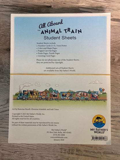 My Father's World, All Aboard the Animal Train Set