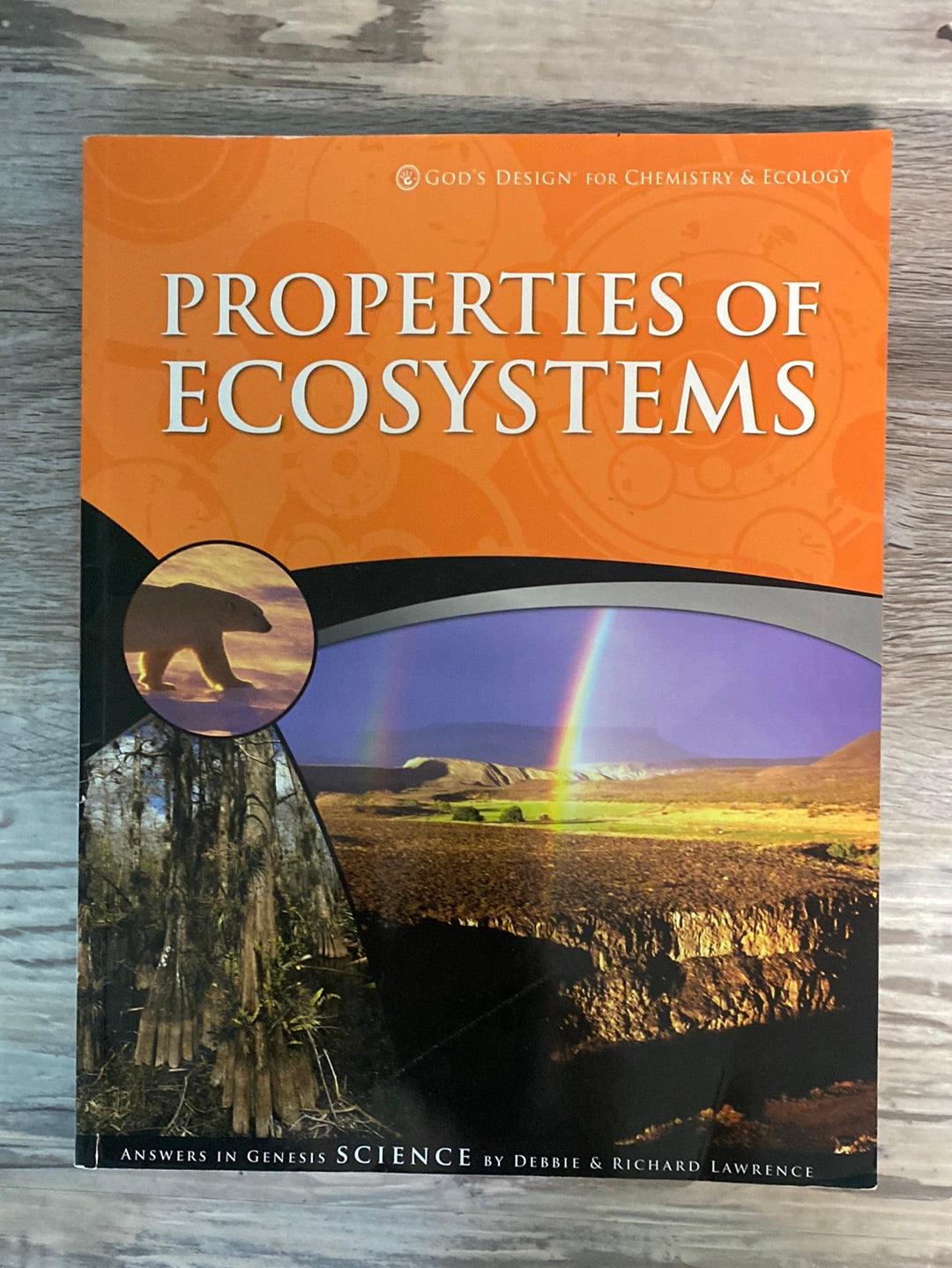 God's Design for Chemistry & Ecology Set 3rd Ed