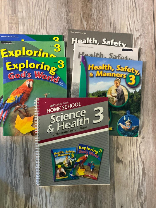 Abeka Science & Health 3 Complete Set