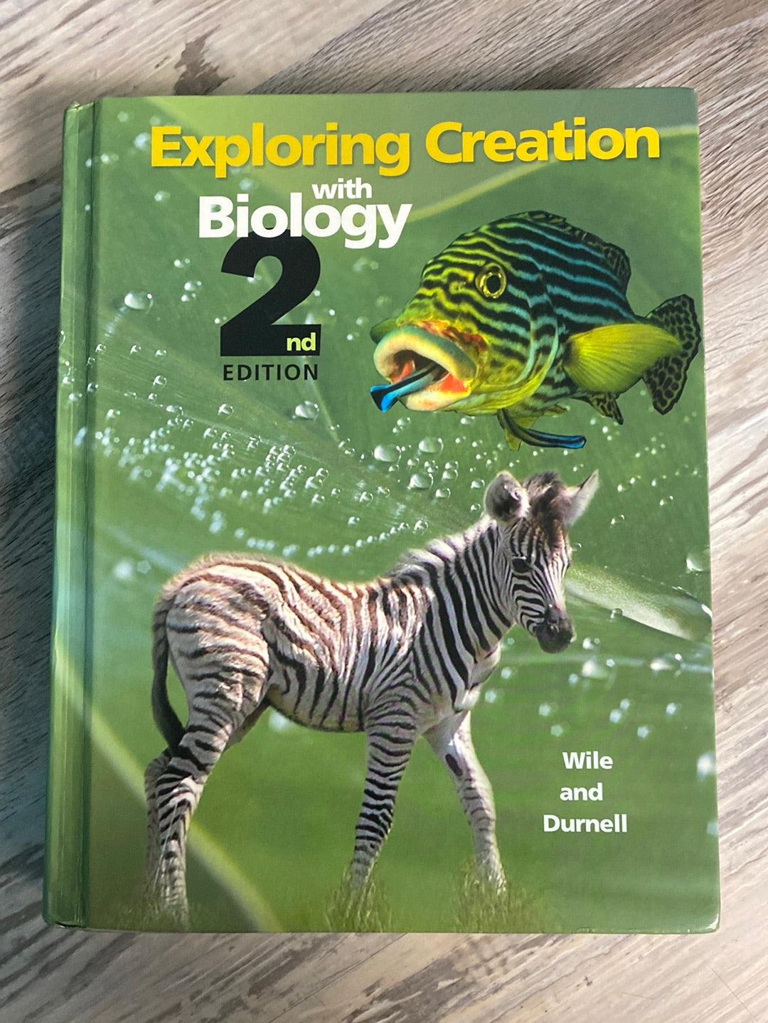 Exploring Creation with Biology 2nd Ed Text, Test + CD