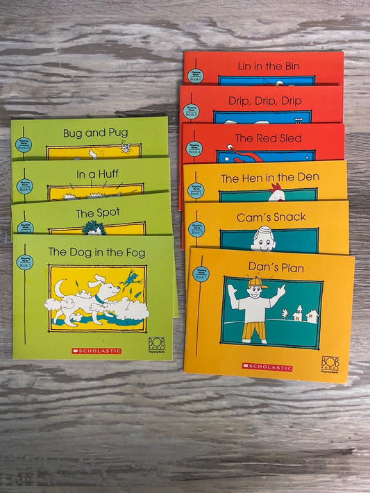 Bob Books Rhyming Words Set, 10 Books