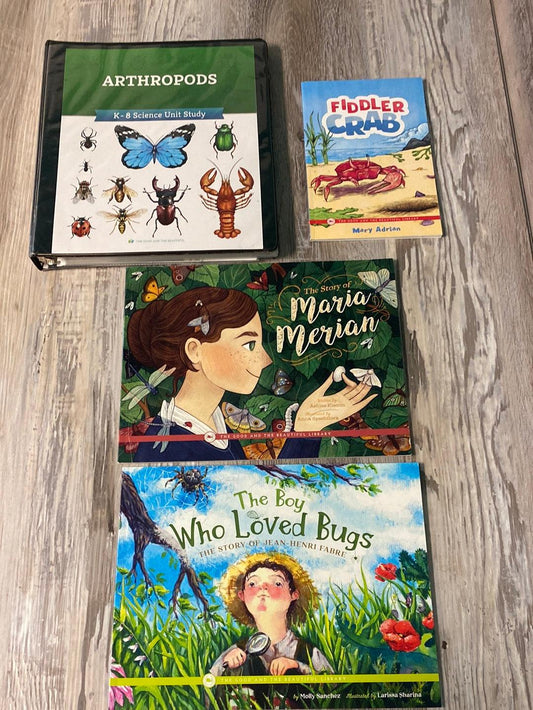 TGTB  Arthropods K-8 Science Unit Study + Books
