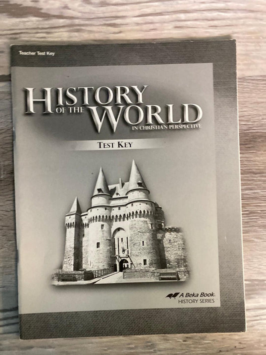 Abeka History of the World Keys 5th Ed.