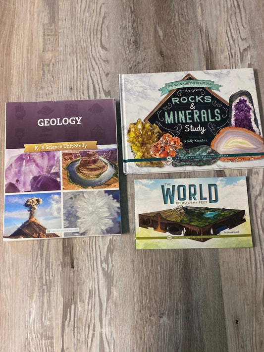TGTB Geology k-8 Science Unit Study + Books