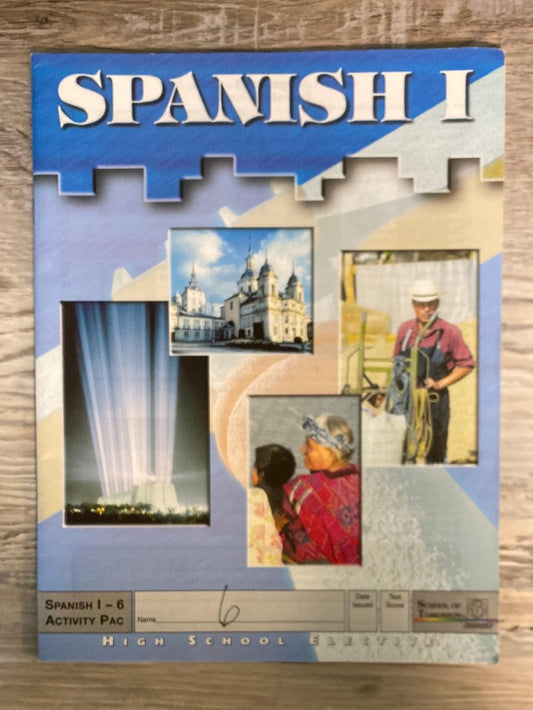 ACE PACEs Spanish I -6 Activity Pac