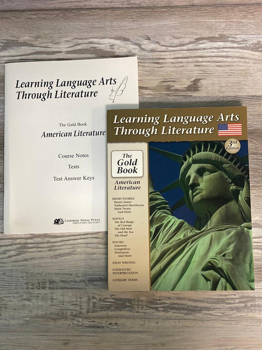 Learning Language Arts Through Literature: American Literature - Gold Set