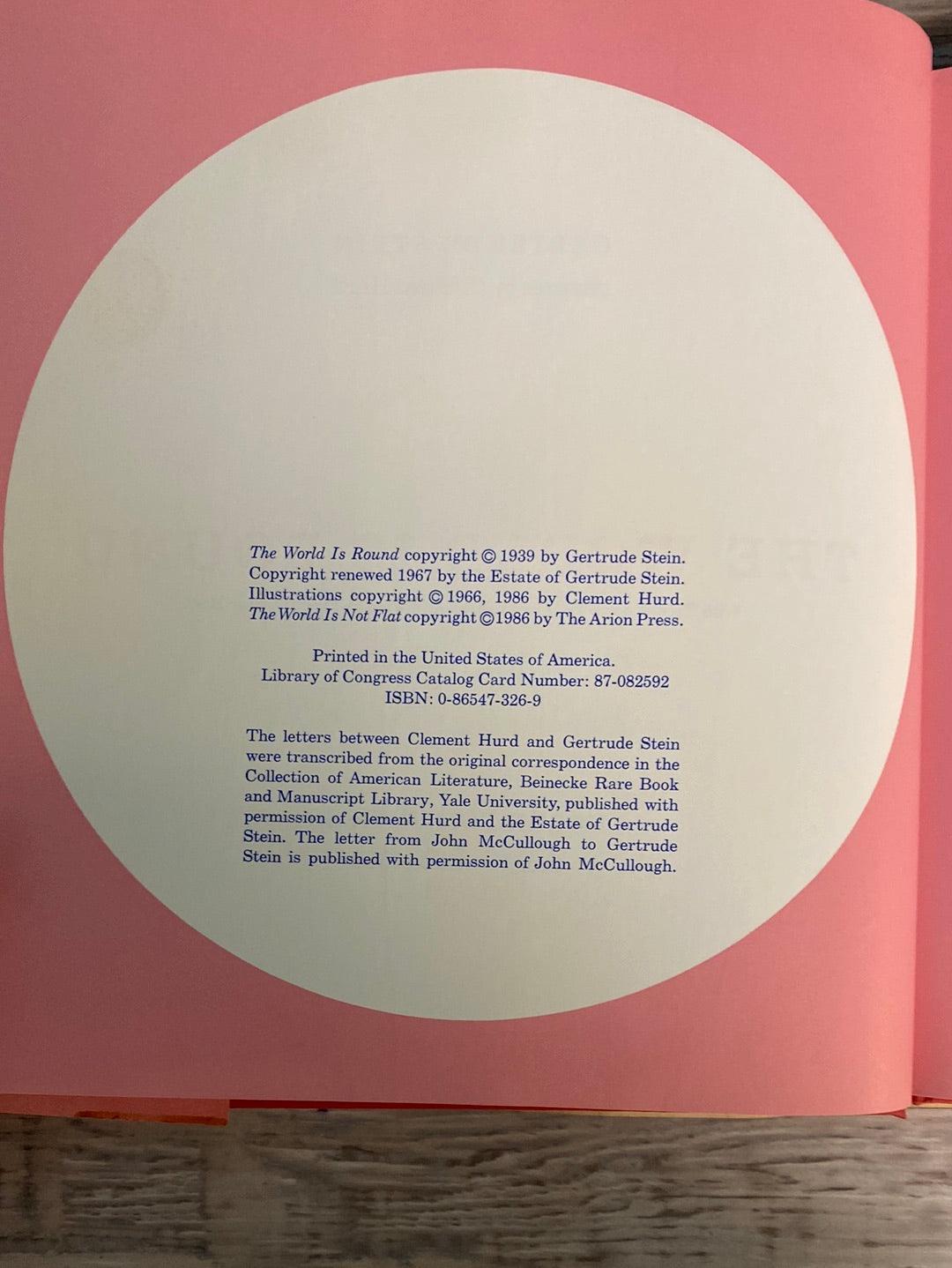 The World Is Round by Gertrude Stein 1986