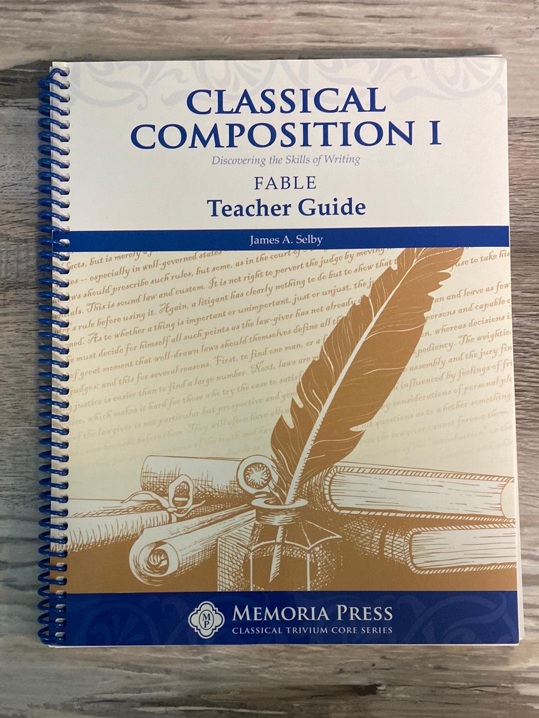 Classical Composition I: Fable Stage DVD and TG