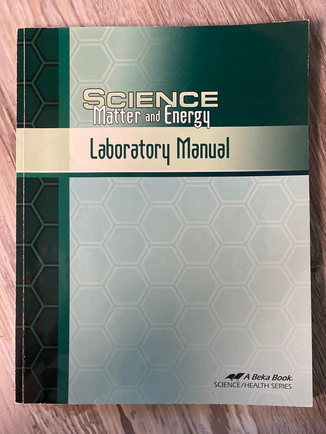 Abeka Science Matter and Energy Lab Set