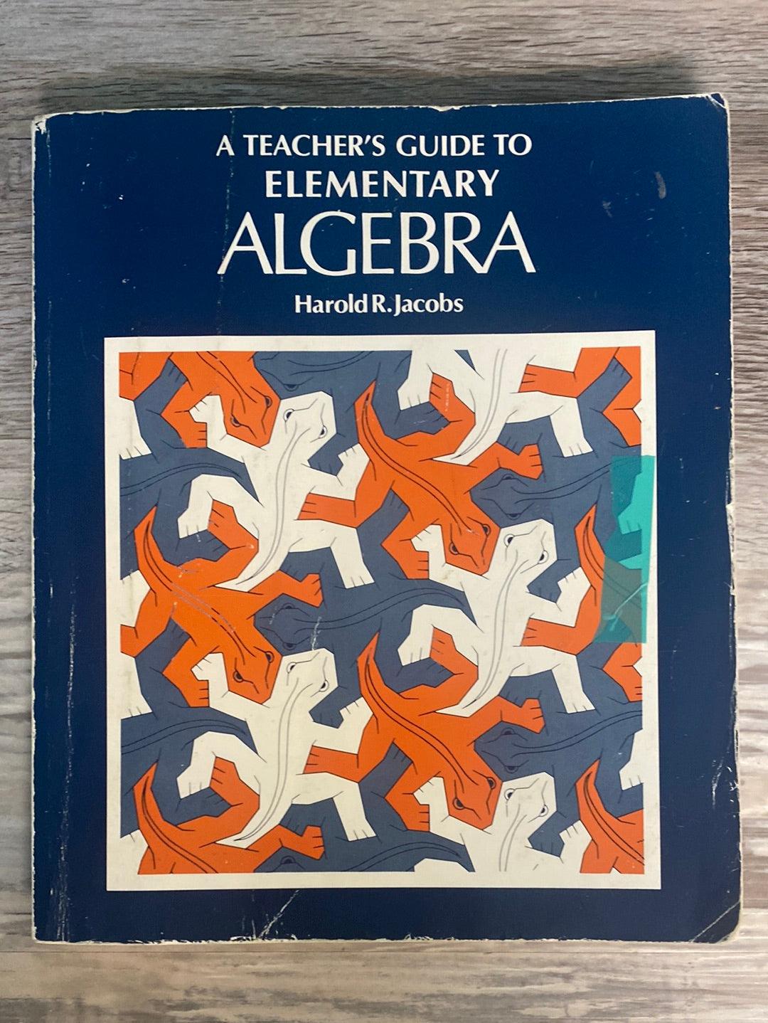 Elementary Algebra by Jacobs Text + TG