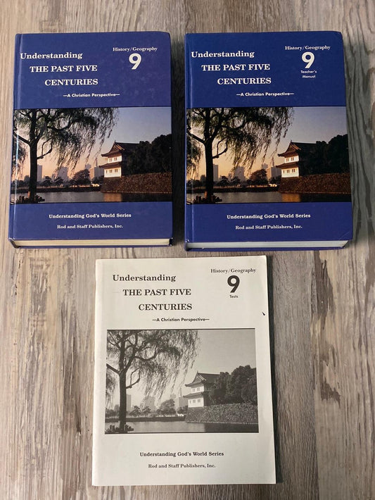 Grade 9 History/Geography, Rod and Staff Set