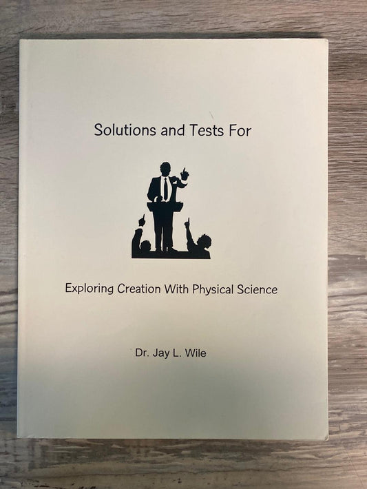 Exploring Creation With Physical Science Solutions And Tests