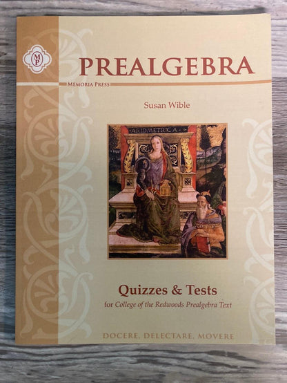 College of the Redwoods Prealgebra Set