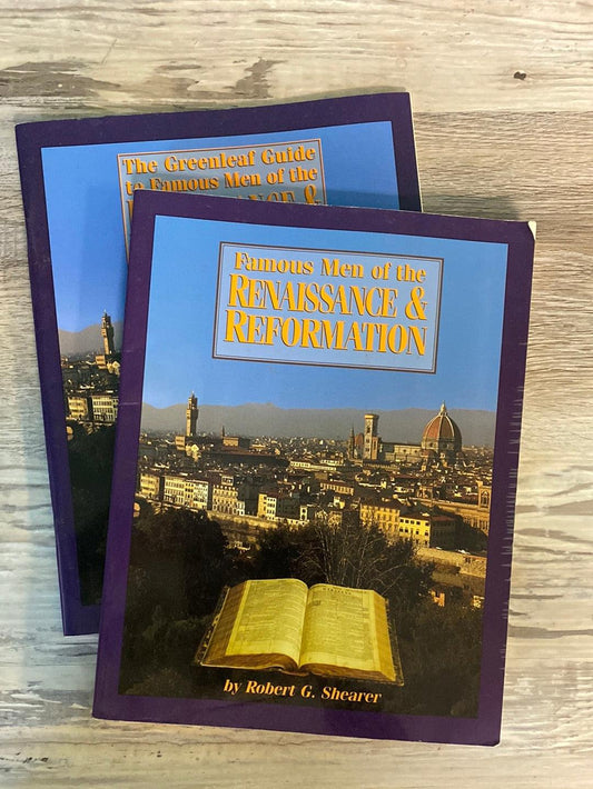Famous Men of the Renaissance and Reformation SET by Cynthia A Shearer, Robert G Shearer