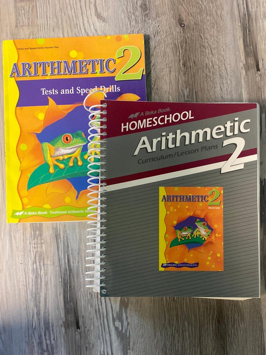 Abeka Arithmetic 2 Lesson Plans & Test Key