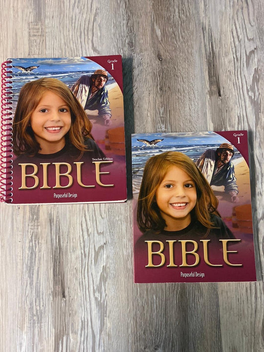 ACSI Bible Grade 1 Teacher's Edition + Workbook
