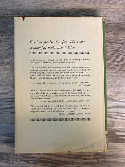 The Story of Elsa by Joy Adamson