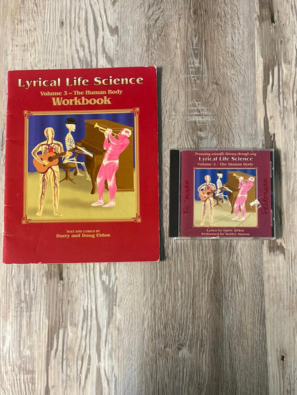 Lyrical Life Science V3 - Human Body CD and Workbook