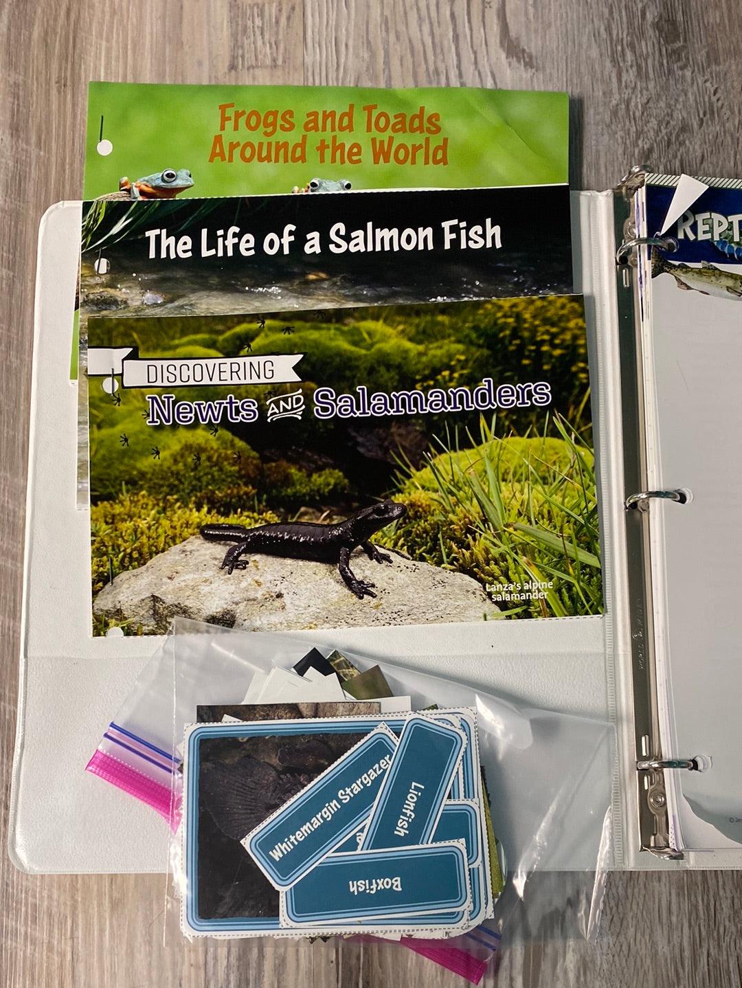 TGTB  Reptiles, Amphibians, and Fish K-8 Science Unit Study+ Reader