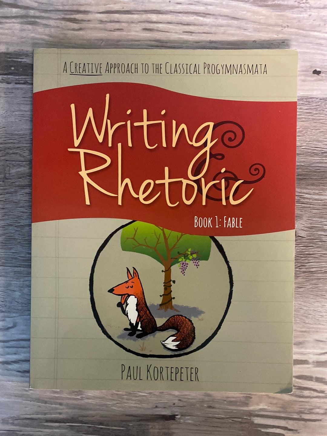 Writing & Rhetoric Book 1: Fable - Student Teacher Set - Condition: Good & Clean