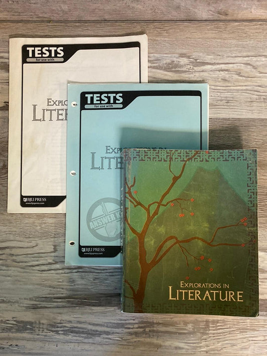 BJU Explorations in Literature 3rd Ed. Set
