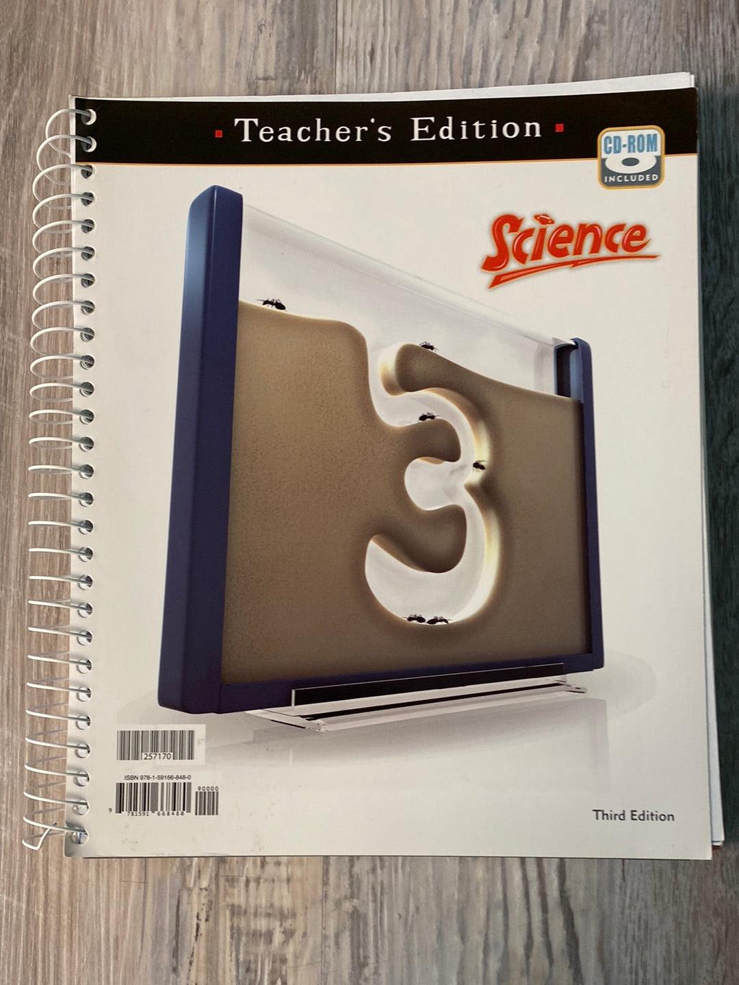 BJU Science 3 3rd Ed. Complete Set
