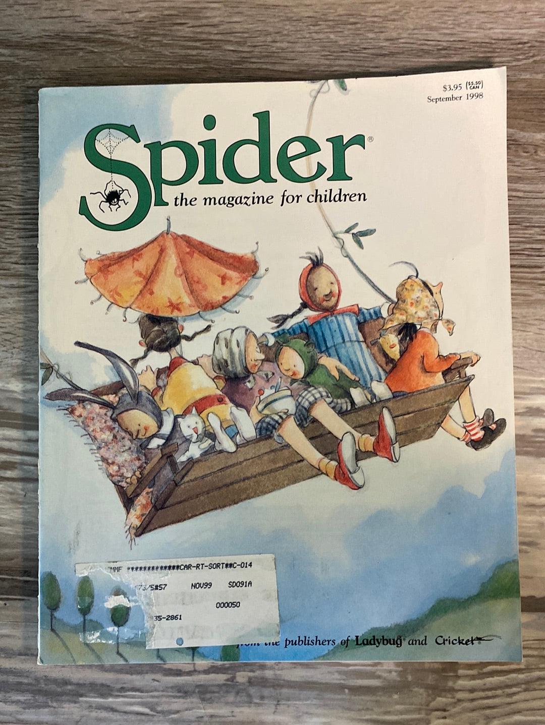 Spider Magazine for children 6 book set