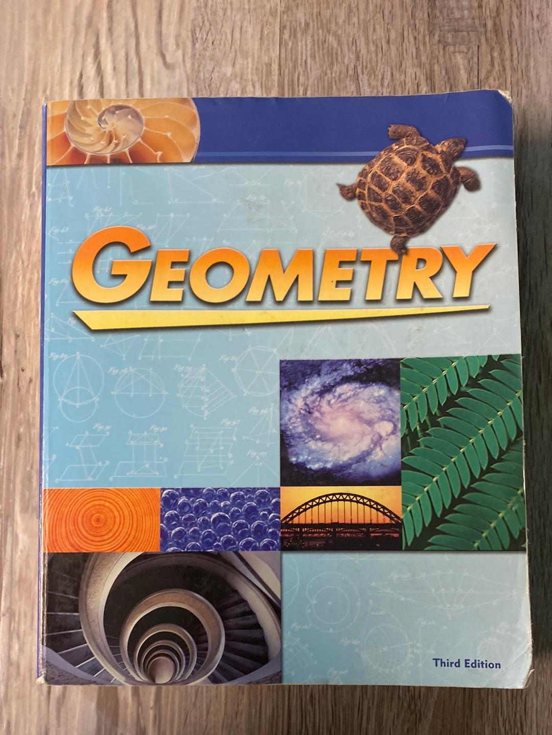 BJU Geometry Teacher Books+ Student Text 3rd Set
