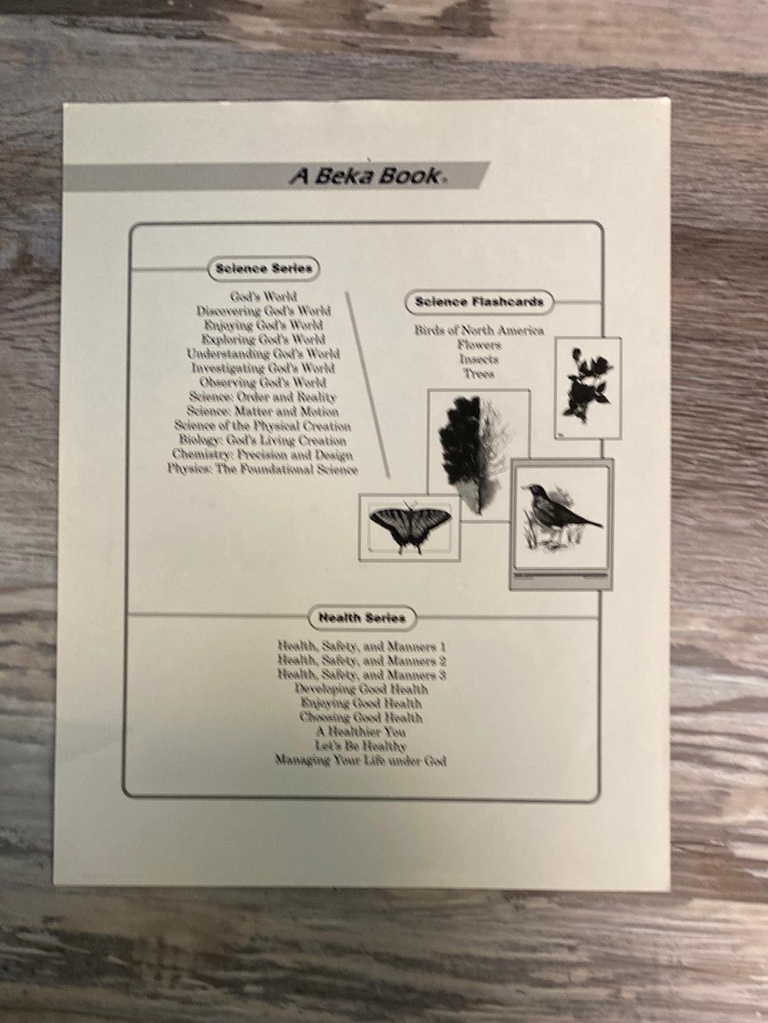 Abeka Birds of North America Teaching Cards