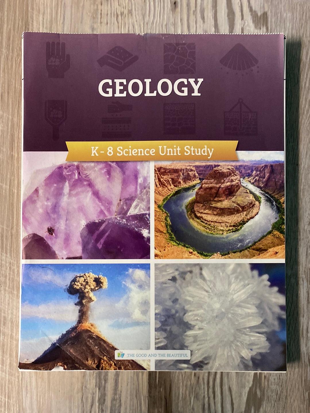 TGTB Geology k-8 Science Unit Study + Books