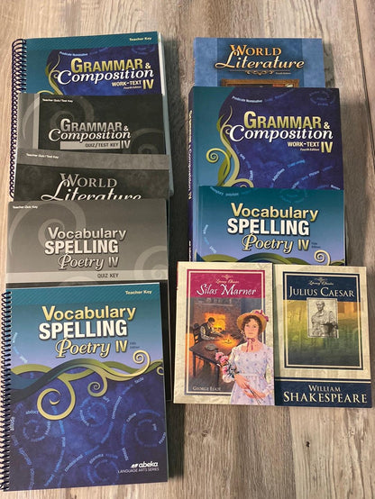 Abeka English 10,  IV 10 Book Set