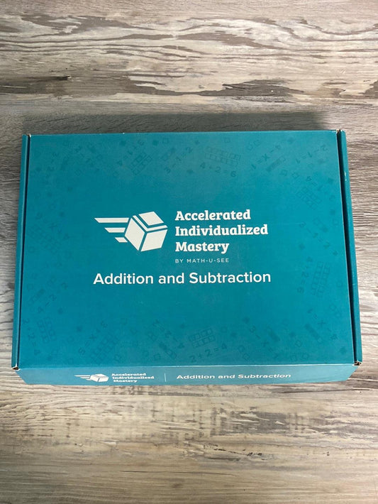 Math-U-See Accelerated Individualized Mastery (AIM) Addition & Subtraction