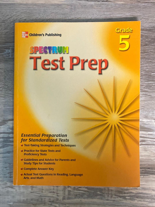 Spectrum Test Prep, Grade 5