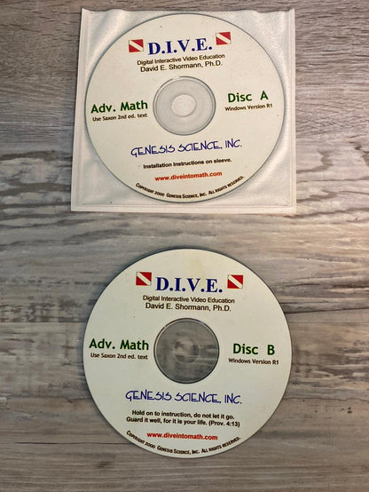 Advanced Math 2nd Ed. Dive Into Math CD