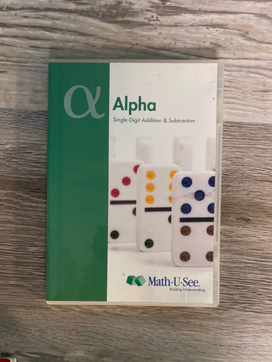 Math-U-See Alpha DVD