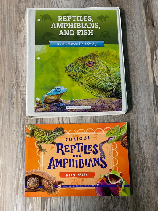 TGTB  Reptiles, Amphibians, and Fish K-8 Science Unit Study+ Reader