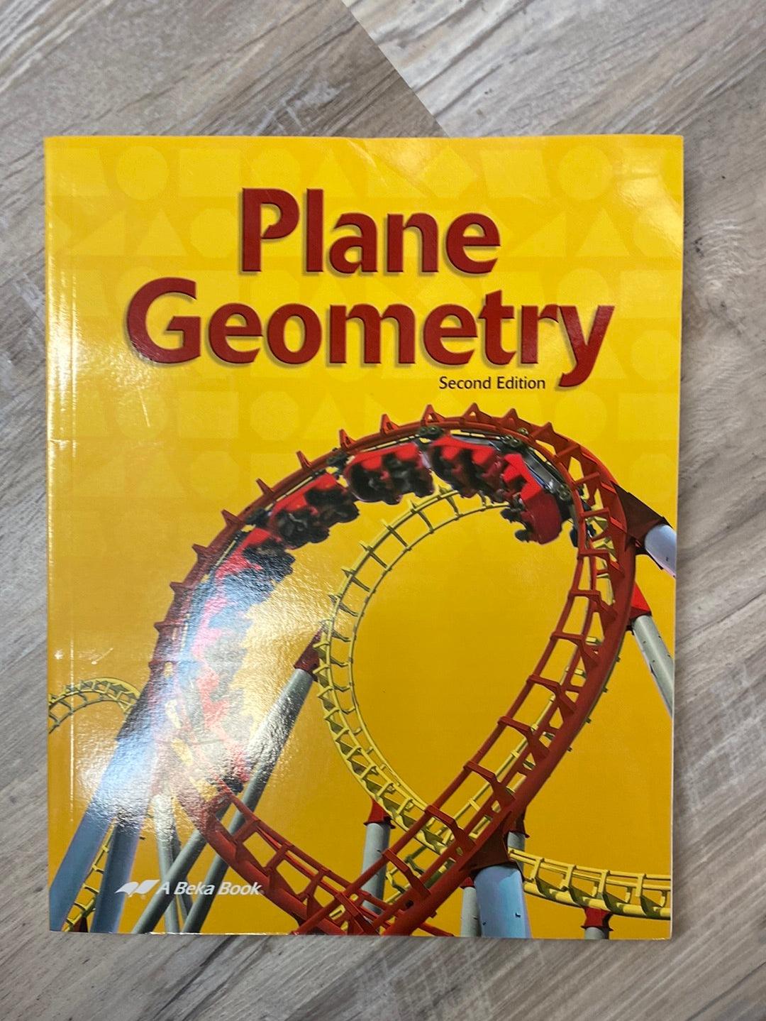 Abeka Plane Geometry Set -missing Test Key