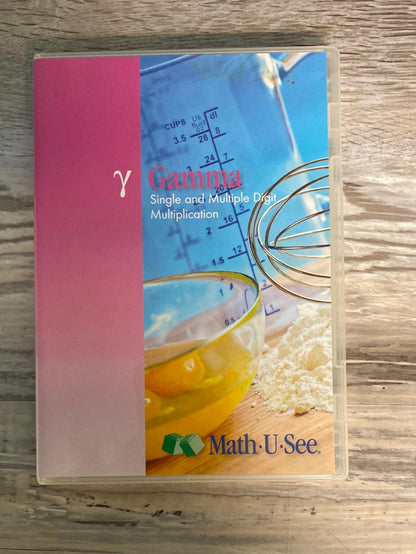 Math-U-See Gamma DVD