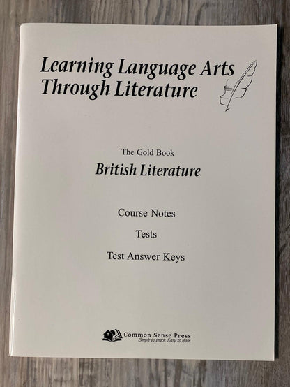 Learning Language Arts Through Literature: British Literature -Gold Set