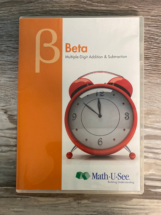 Math-U-See Beta DVD