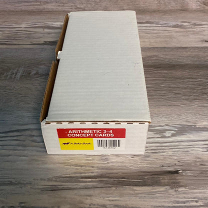 Abeka Arithmetic 3-4 Concept Cards