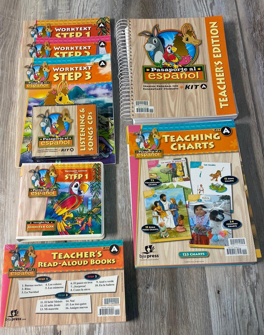 BJU Pasaporte al Español Kit A